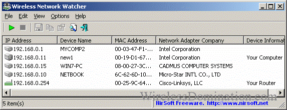 How to see who is using your wireless network (Windows)